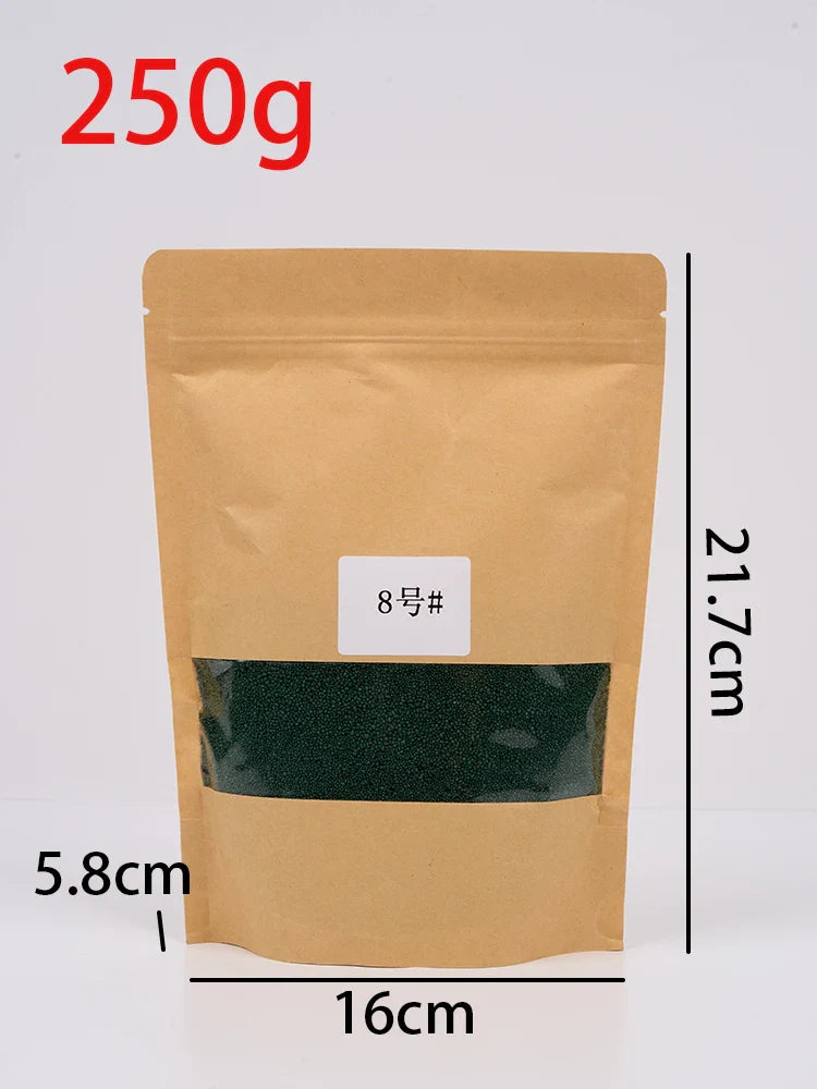 250g (8.8 oz) 11-Color Sand Wax Pearls for DIY Scented Candle Making and Snowflake Sand Painting