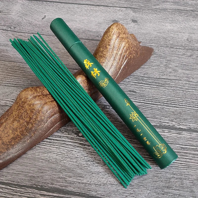 40-Pack Natural Sandalwood Incense Sticks — Lavender, Green Tea & Rose Aromas for Home, Meditation & Ceremony