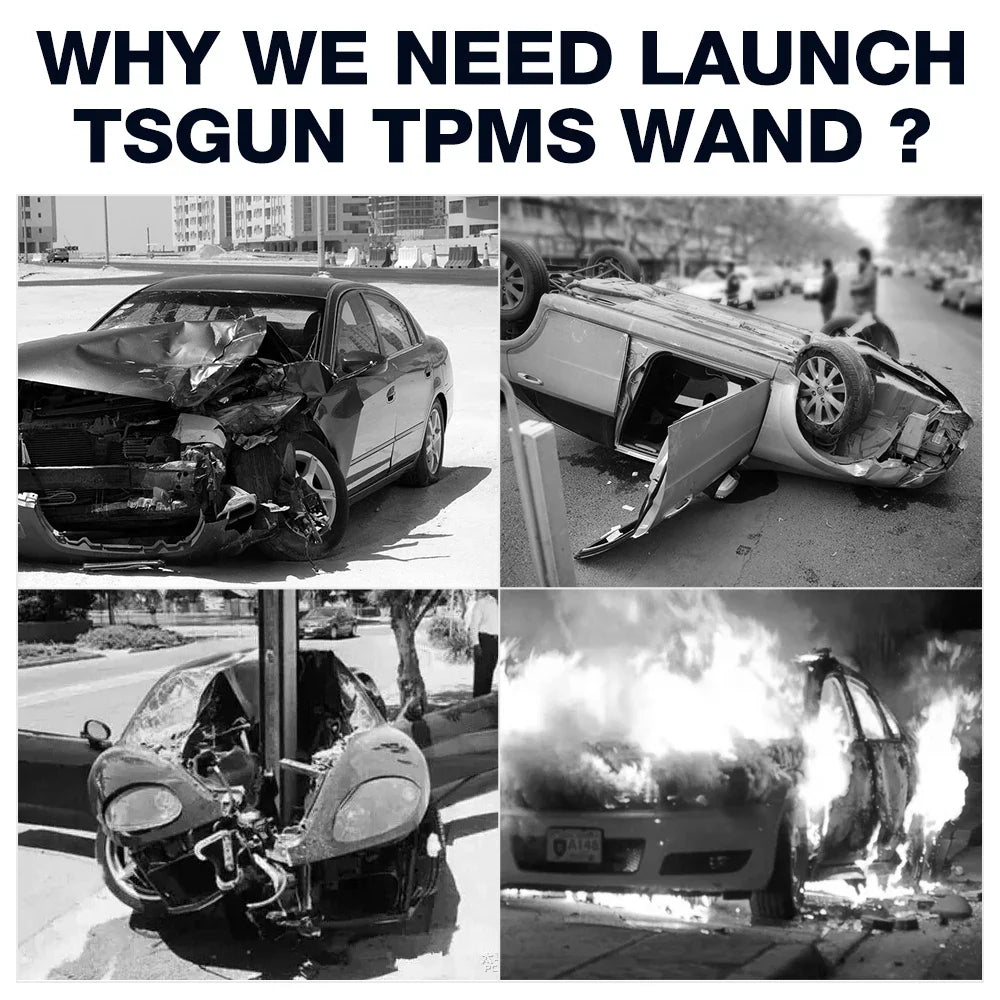 Handheld TPMS Tool 315/433 MHz — Tire Pressure Sensor Activation, Programming, Relearn & Diagnostic