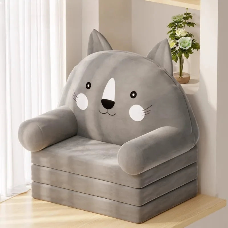 Bay Window Seat Cushion with Backrest — Tatami Floor Sofa for Reading, Bedroom & Nursery