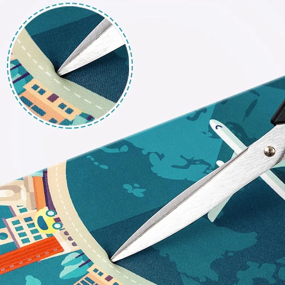 Washable Stretch Luggage Cover - Suitcase Protector for 18–32 Inch (45–81 cm) Suitcases | Geometric Print Travel Accessory