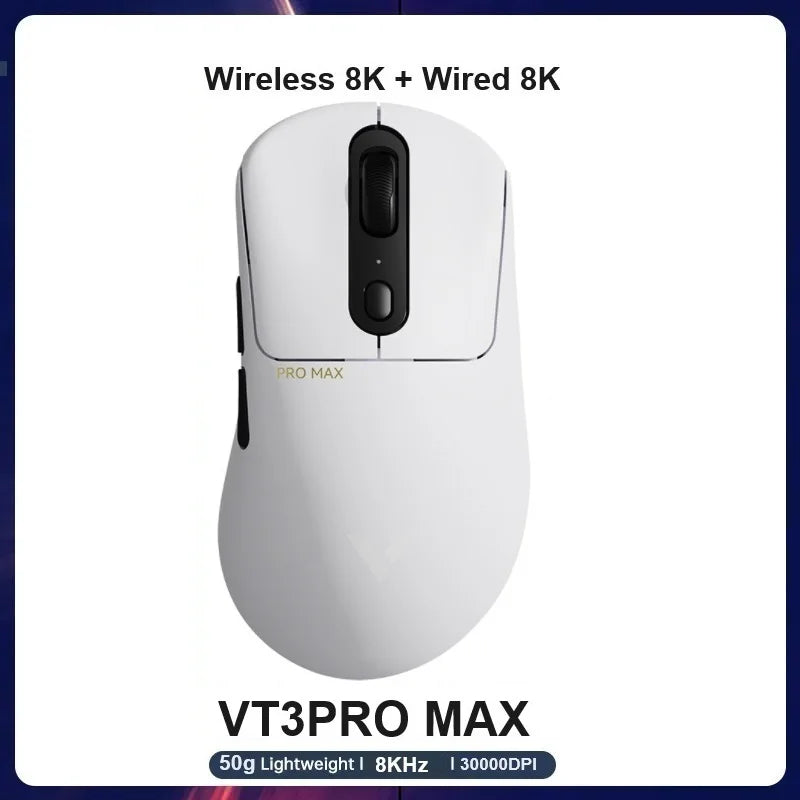 Wireless Gaming Mouse 59g (2.08 oz) Ultra-Light 8KHz (8000Hz) Polling 26,000 DPI 9 Programmable Buttons Ultimate Optical Sensor