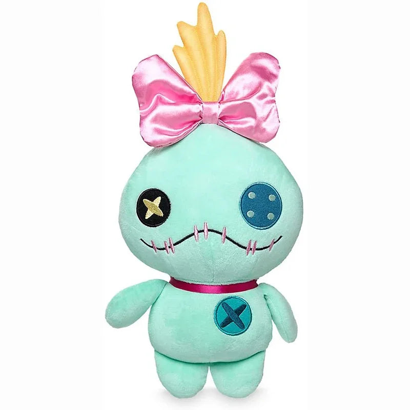 Stitch Plush Toy 10 in (25 cm) Soft Stuffed Doll — Blue & Pink Character Plush Gift for Kids