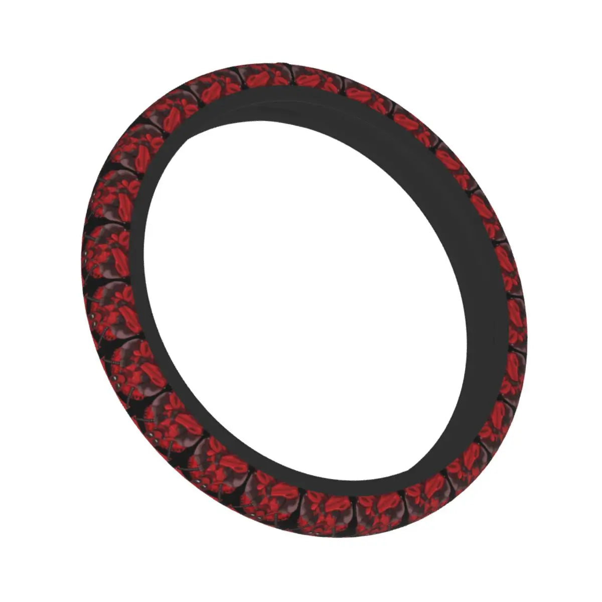 Kawaii Manga Steering Wheel Cover Soft Universal Fit 37-38 cm (14.5-15 in) Car Protector