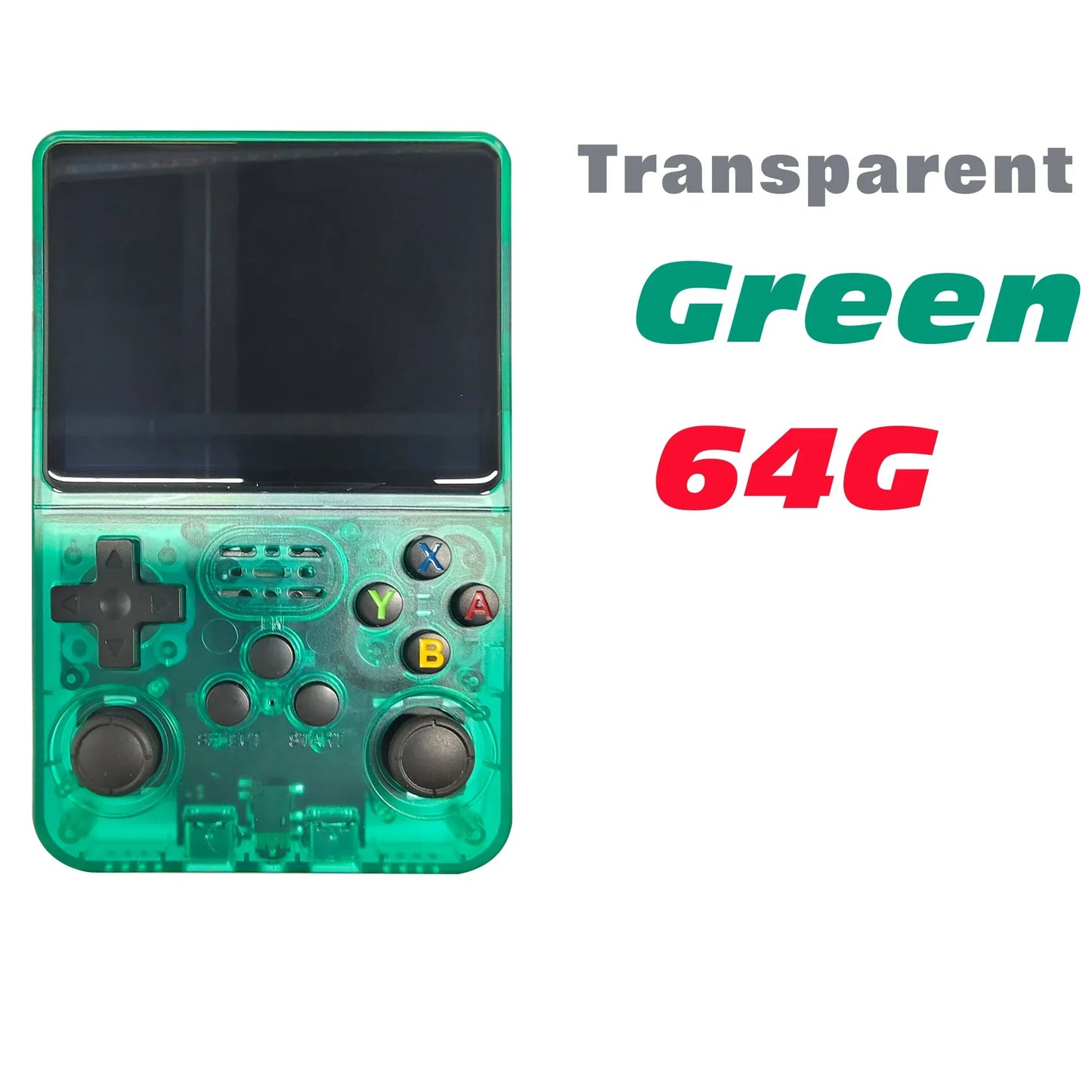Retro Handheld Game Console 3.5-Inch (89 mm) IPS Screen Linux Pocket Player 64GB/128GB/256GB Expandable to 1TB