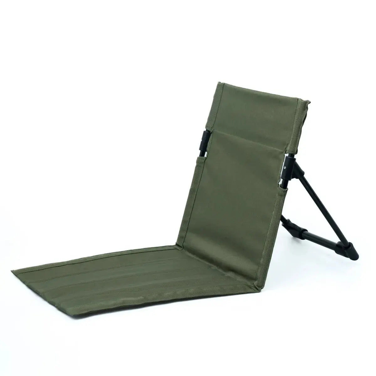 Portable Foldable Camping Backrest Cushion – Lightweight Ground Chair Support with Carry Bag, 51 x 24 cm (20.1 x 9.4 in)