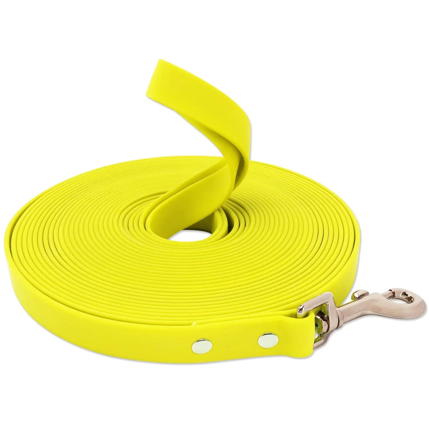Waterproof PVC Dog Long Leash – Durable Easy-Clean Training & Recall Lead for Small to Large Dogs, 10 ft (3 m), 16 ft (5 m), 33 ft (10 m), 50 ft (15 m)