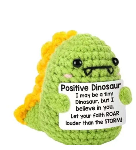 Handmade Mini Crochet Potato Plush Doll – Wool Knit Pocket Hug with Greeting Card, Funny Christmas & Holiday Home Decor Gift