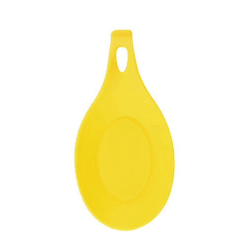 Silicone Spoon Rest – Heat-Resistant Utensil Cushion for Kitchen, Easy-Clean Spoon Holder