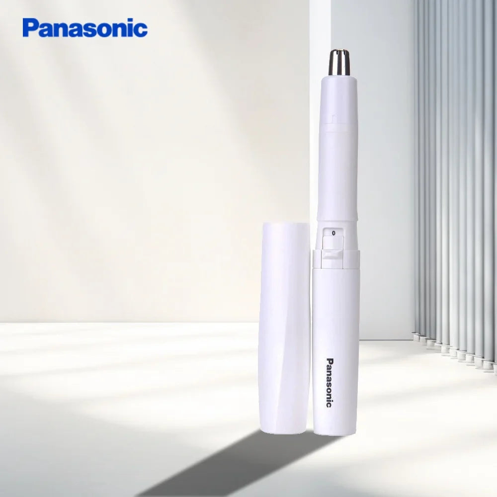 Electric Nose & Ear Hair Trimmer for Men – Portable Eyebrow & Detail Groomer, Painless