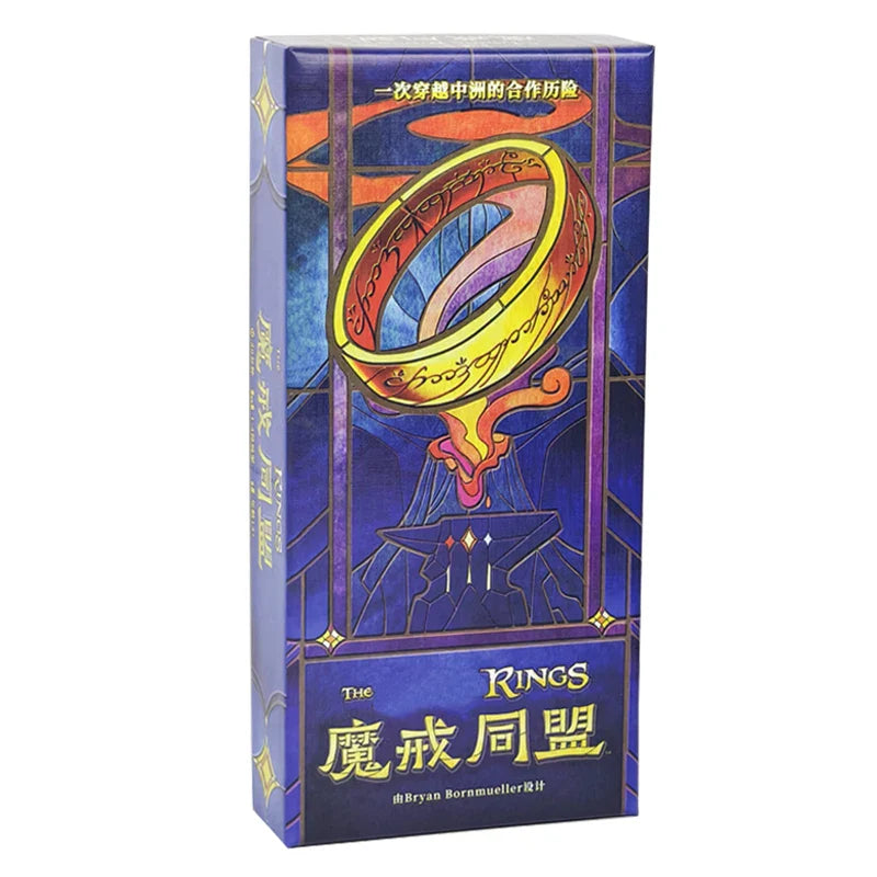 The Rings Trick-Taking Cooperative Card Game - Bilingual Strategy Board Game