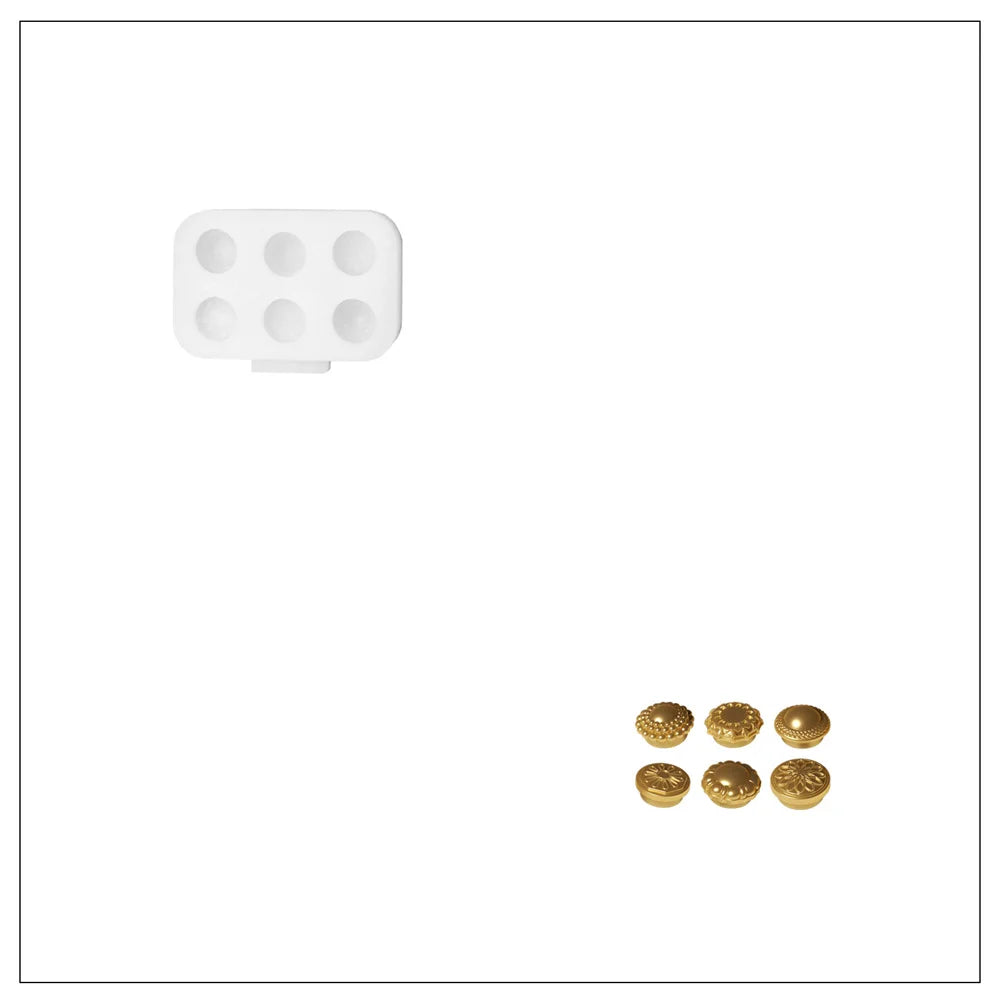 DIY Christmas Bauble & Tree Candle Silicone Mold Set, 3 Sizes, Platinum Silicone for Scented Candle Making