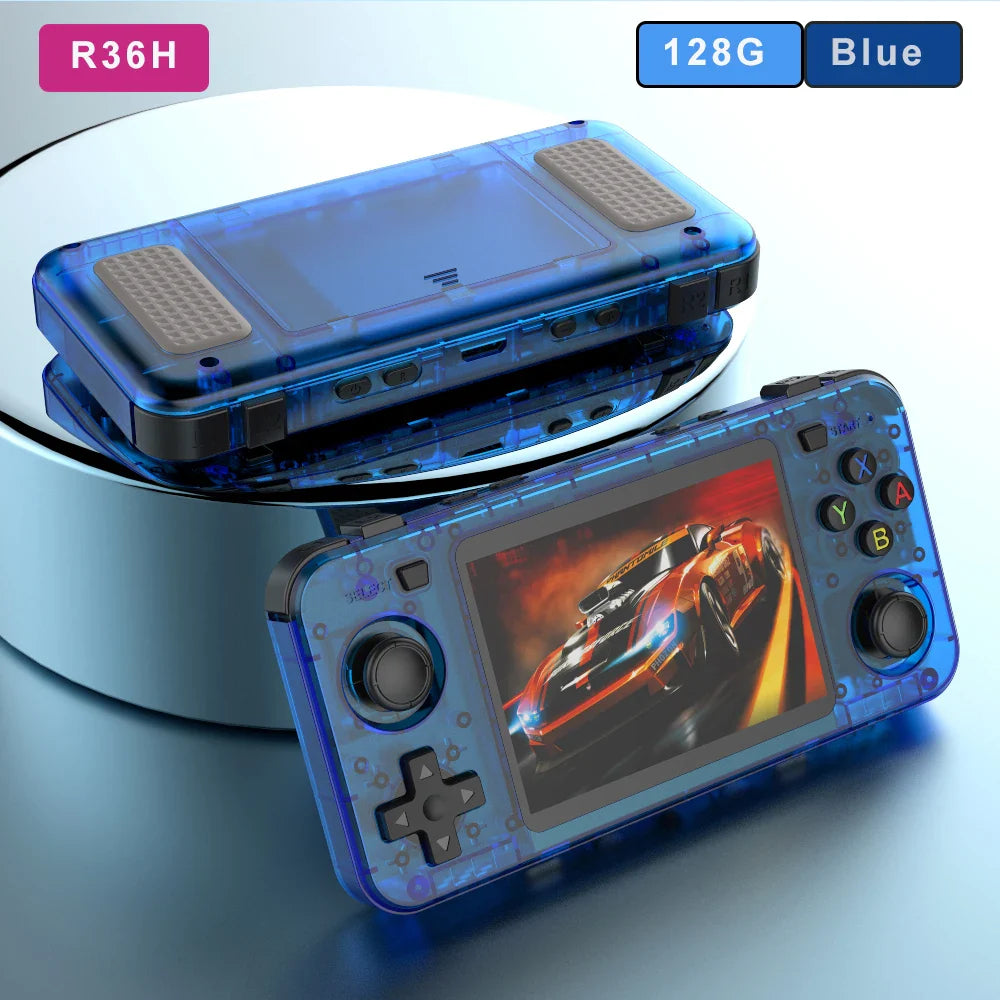 3.5-inch Handheld Retro Game Console — IPS Screen, 64GB, 3000mAh, Linux, 10,000+ Classic Games