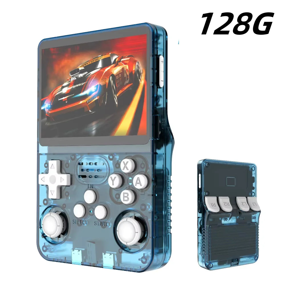 Retro Handheld Game Console 3.5-inch IPS | 15,000+ Games | Linux Portable Pocket Player | Dual RAM | 64GB/128GB