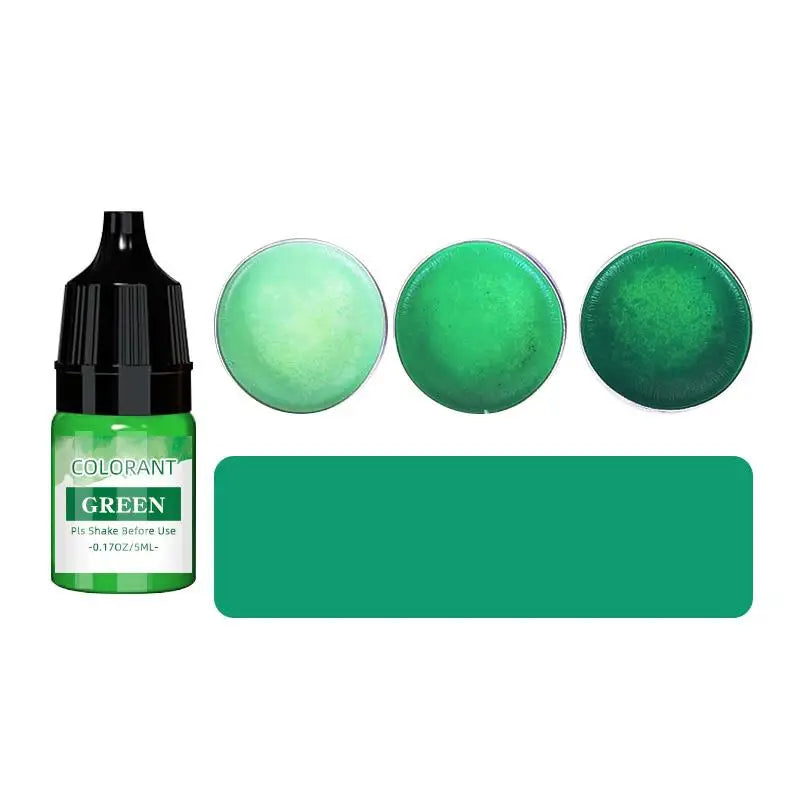 5 ml (0.17 fl oz) Liquid Candle Wax Colorant – Non-Toxic High-Concentration Pigment for Soy Candles & Soap DIY