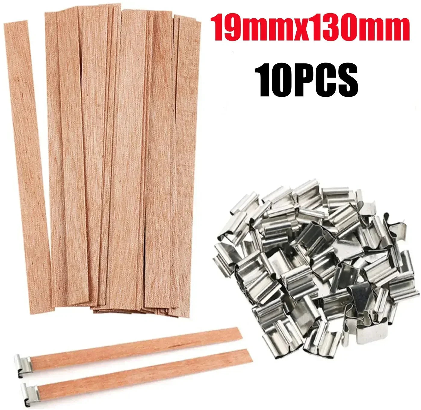DIY Wooden Wick Candle Kit – Soy & Paraffin Wax Aromatherapy Candle Making Guide