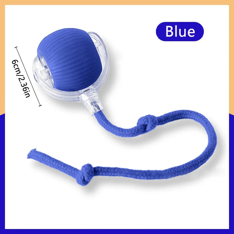 Interactive Rechargeable Pet Ball Toy USB — Automatic Moving Bouncing Ball for Puppies & Kittens, 5.2 cm (2.05 in)