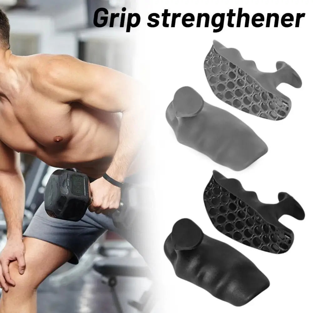 Anti-Slip Finger Grip Strengthener Portable Breathable Silicone Hand Exerciser for Dumbbell & Weight Training