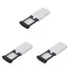 4x Foldable Pocket Magnifier with LED Light — Mini Handheld Loupe for Jewelry, Reading & Antiques