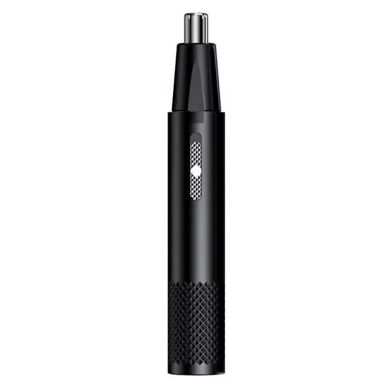 Electric Rechargeable Nose & Ear Hair Trimmer for Men Safe Cordless Facial and Beard Grooming