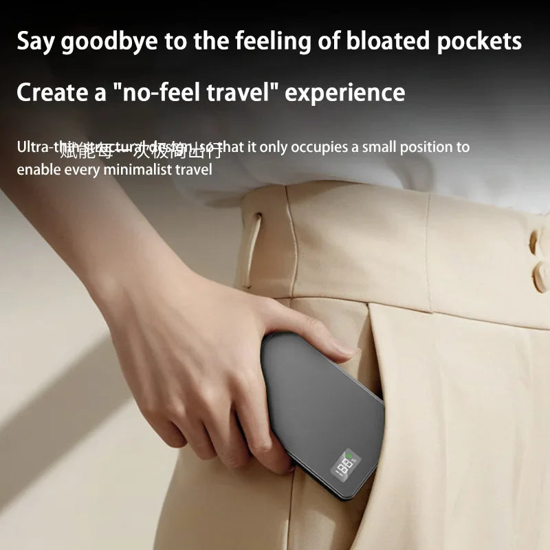 Magnetic Wireless Power Bank 10,000 / 20,000 / 50,000mAh — PD 25W Fast Charge, 2x USB & Wireless Qi, Digital Display, LED Light