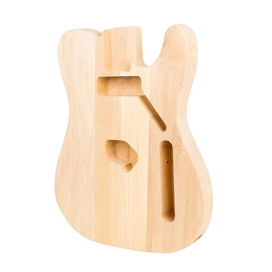 DIY 39-Inch 6-String Electric Guitar Kit — 22 Frets, Basswood/Maple Body, 2 Single-Coil Pickups, Hand-Assembled Parts