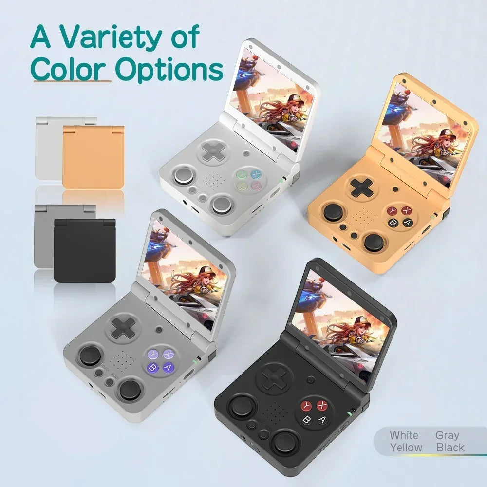 3.5-Inch IPS Retro Handheld Game Console — Linux Onion OS, 5000+ Games, Wi‑Fi, Mini HDMI, Type-C, 3000mAh Battery
