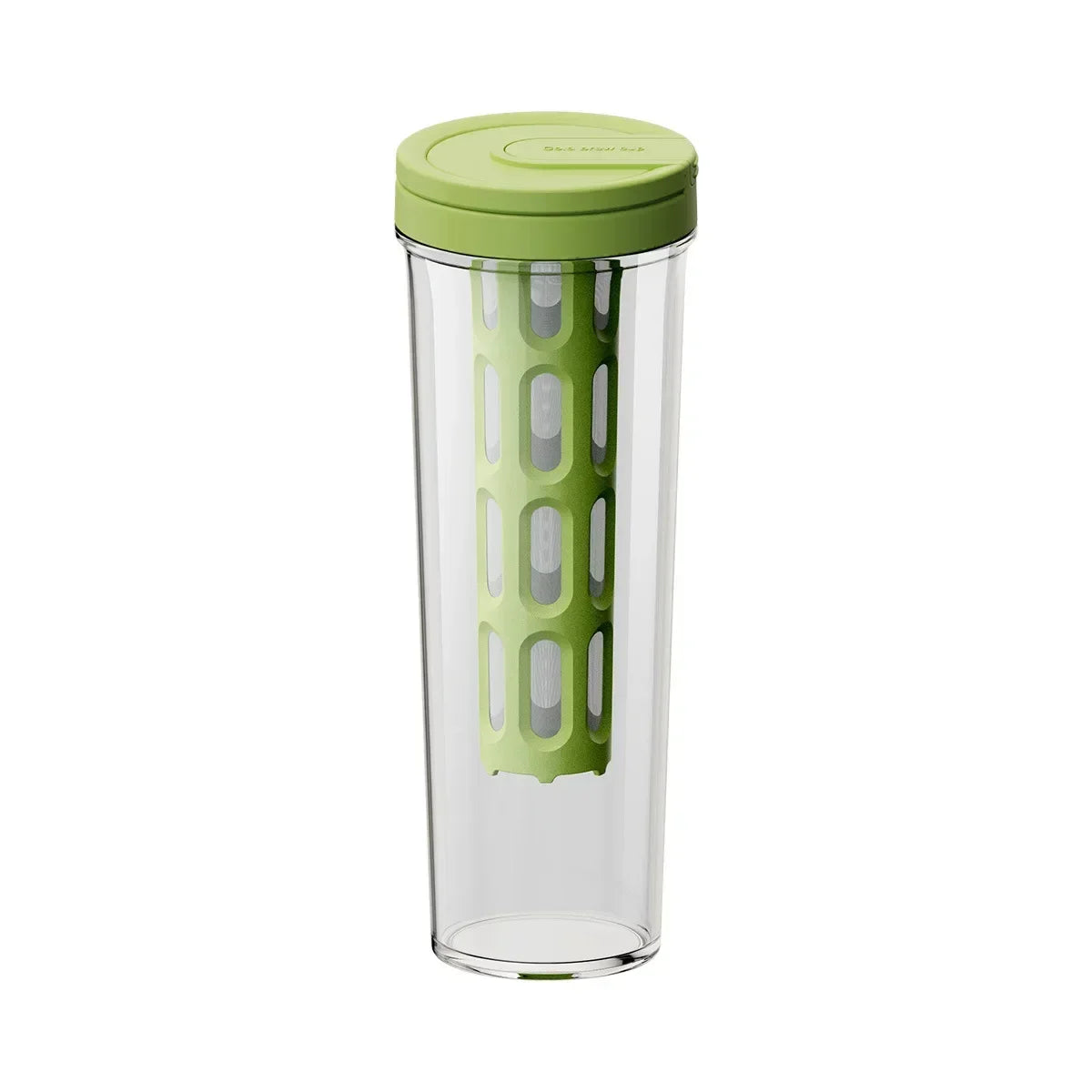 1L (33.8 fl oz) Manual Cold Brew Coffee Maker Bottle with Handle - Portable Tea & Fruit Infuser