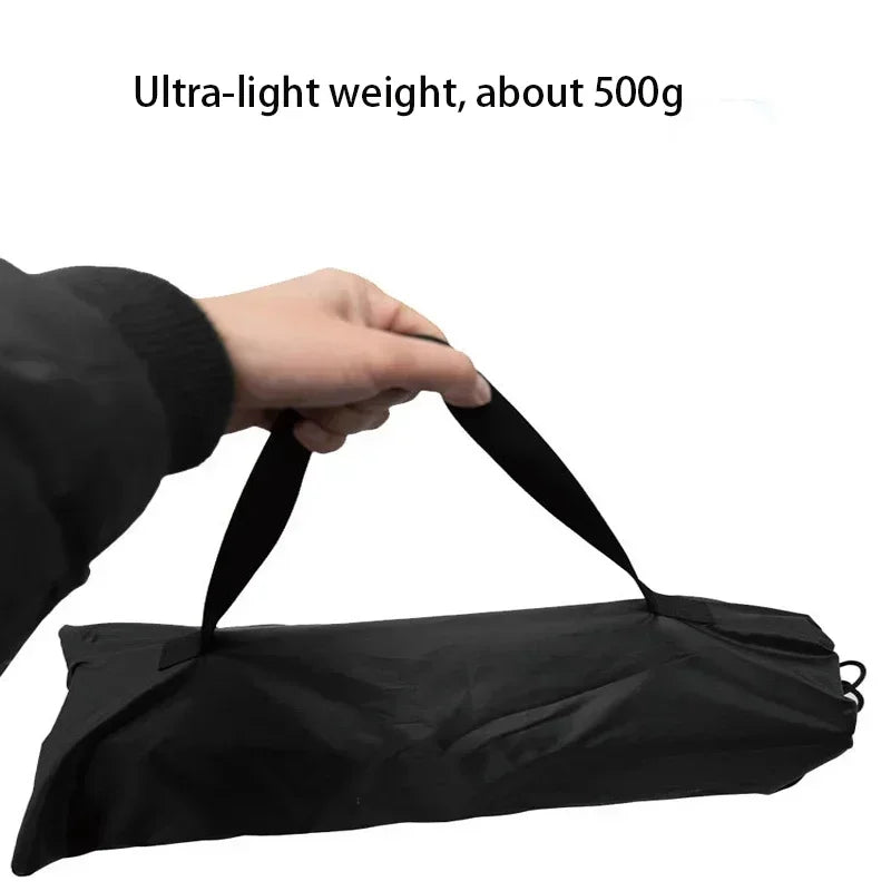 Ultra-Light Folding Camping & Beach Chair – Portable Aluminum Alloy, 600D Oxford Fabric, Compact (20.1 x 9.4 in / 51 x 24 cm)