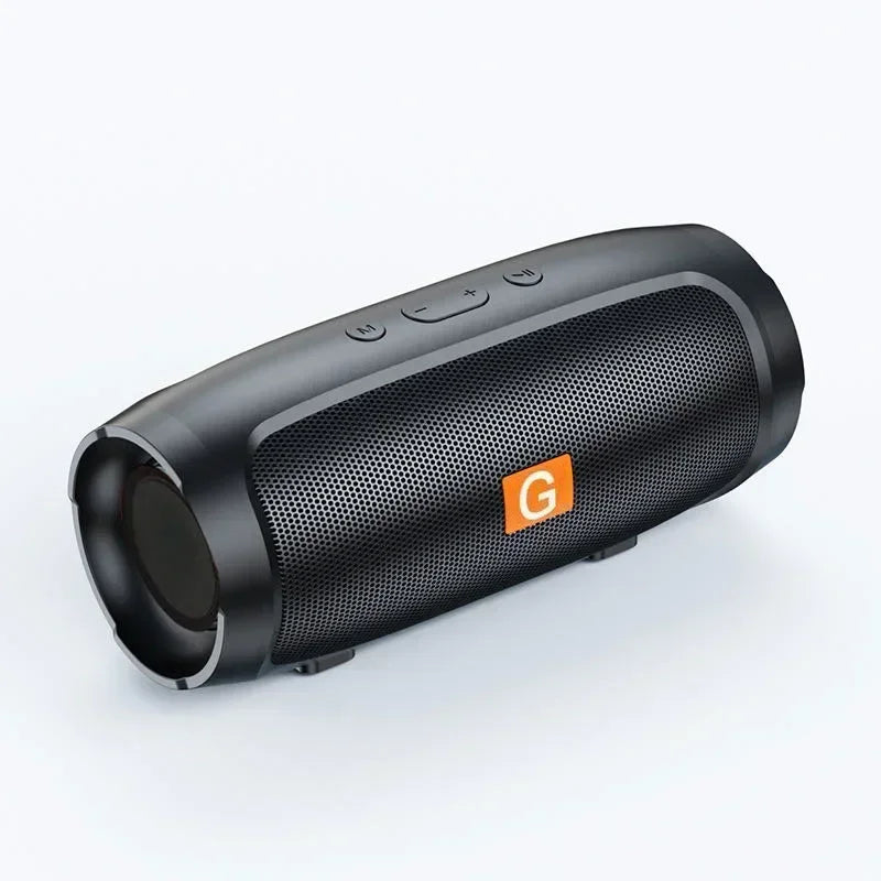 Portable Bluetooth Subwoofer Speaker — Wireless Outdoor Stereo with FM Radio, TF Card & USB, Bluetooth 5.0, Rechargeable, 3D Surround