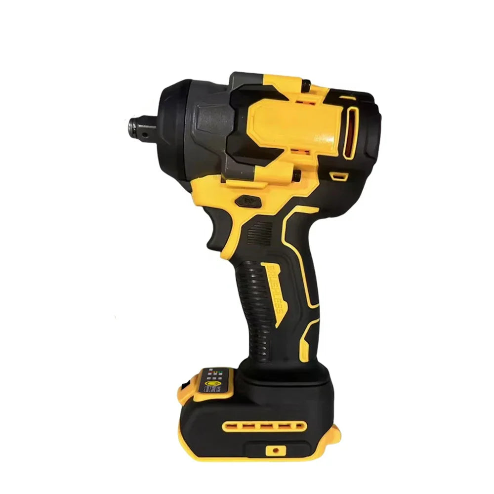 Brushless Cordless Impact Wrench 1/2-inch (12.7 mm) Drive — 1200 N·m Torque, 6800 RPM, Compatible with 18V/20V Batteries
