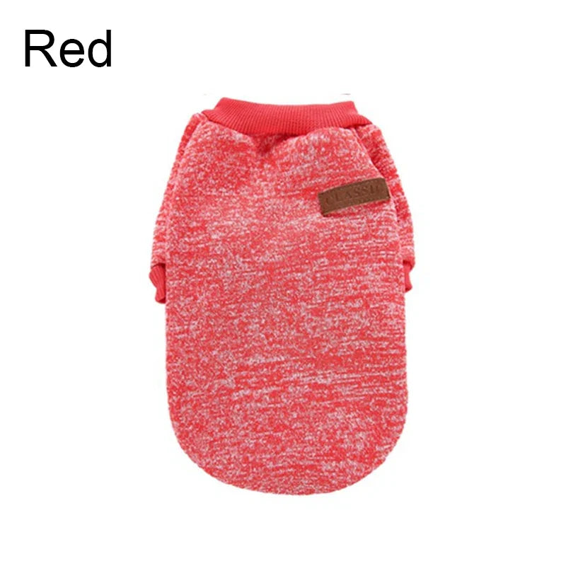 Warm Winter Dog Jacket Hoodie for Small Dogs and Cats - Chihuahua Pug Schnauzer Sweatshirt Pet Coat