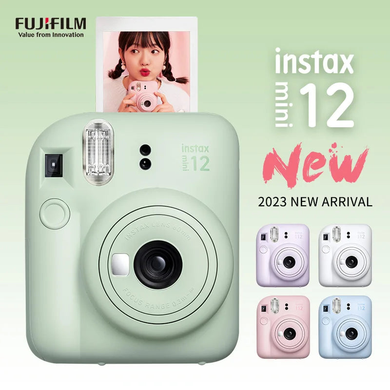 Instant Mini Film Camera with Film Pack and Camera Bag Options, Instant Print Photo Camera
