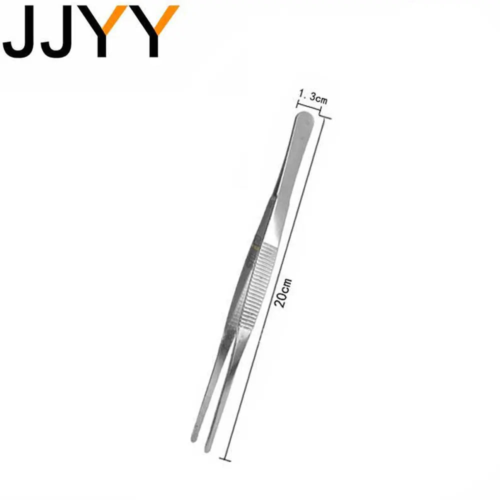 Stainless Steel BBQ Tongs — Multifunction Grill & Kitchen Tweezers (5–12 in / 12.5–30 cm)