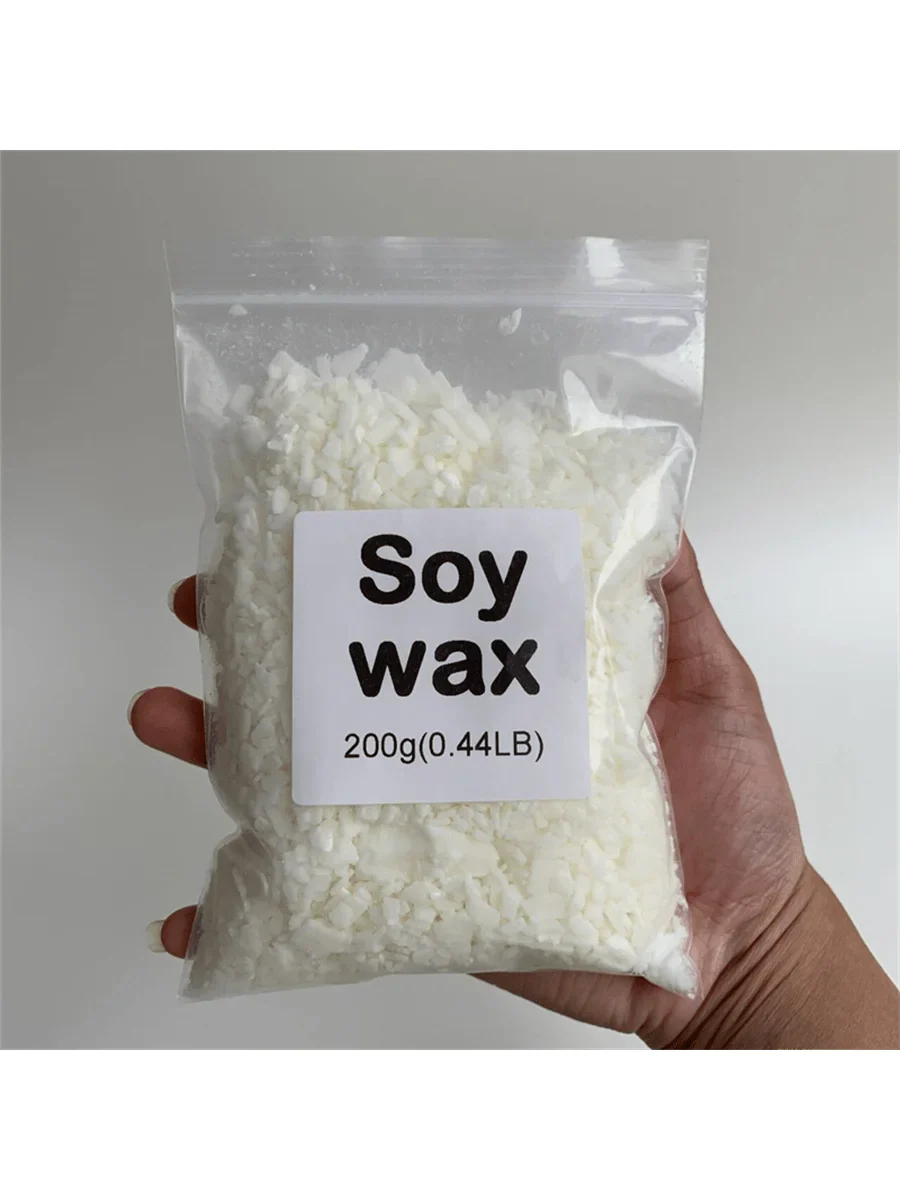 Natural Soy Wax Flakes & Granules for Candle Making – 50g–1000g (1.8–35.3 oz)