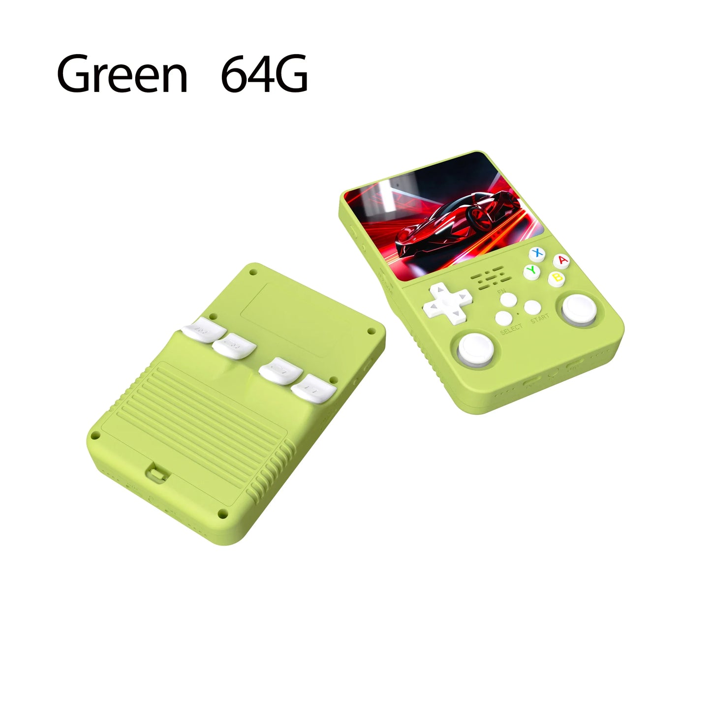 Retro Handheld Game Console 3.5-Inch (8.9 cm) IPS 640x480 — 3200mAh Portable Pocket Gamer with Dual Joysticks, Bluetooth & USB-C, 15,000+ Classic Games