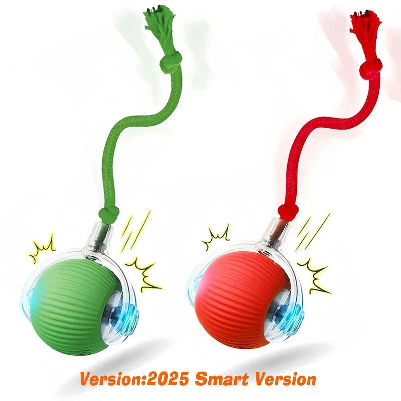 Rechargeable Automatic Rolling Cat Ball - Interactive Smart Toy for Cats & Kittens (2.36 x 2.75 in / 60 x 70 mm)