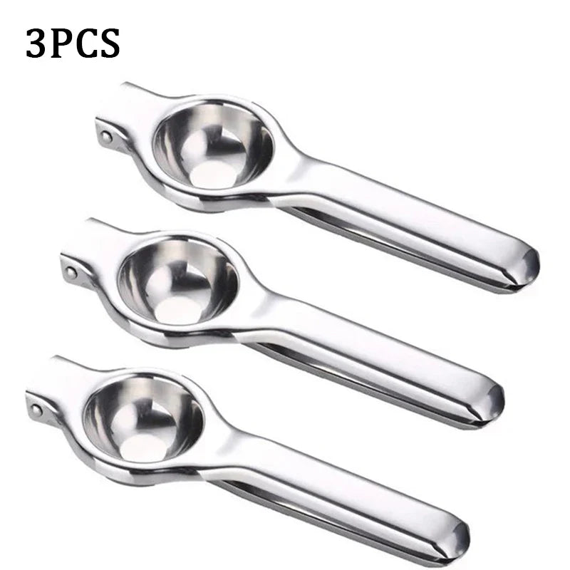Stainless Steel Lemon Squeezer Manual Citrus Press - Handheld Lemon & Orange Juicer 8.3 x 2.6 in (21 x 6.5 cm)