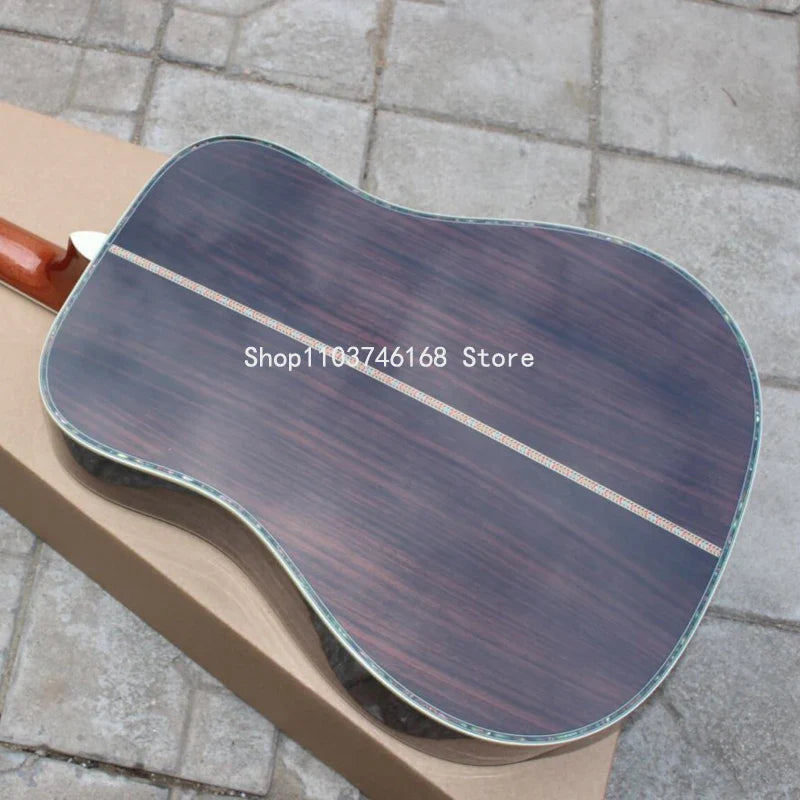 41-Inch (104 cm) Acoustic-Electric Guitar, Solid Spruce Top, Rosewood Fingerboard, 20 Frets, 6-String