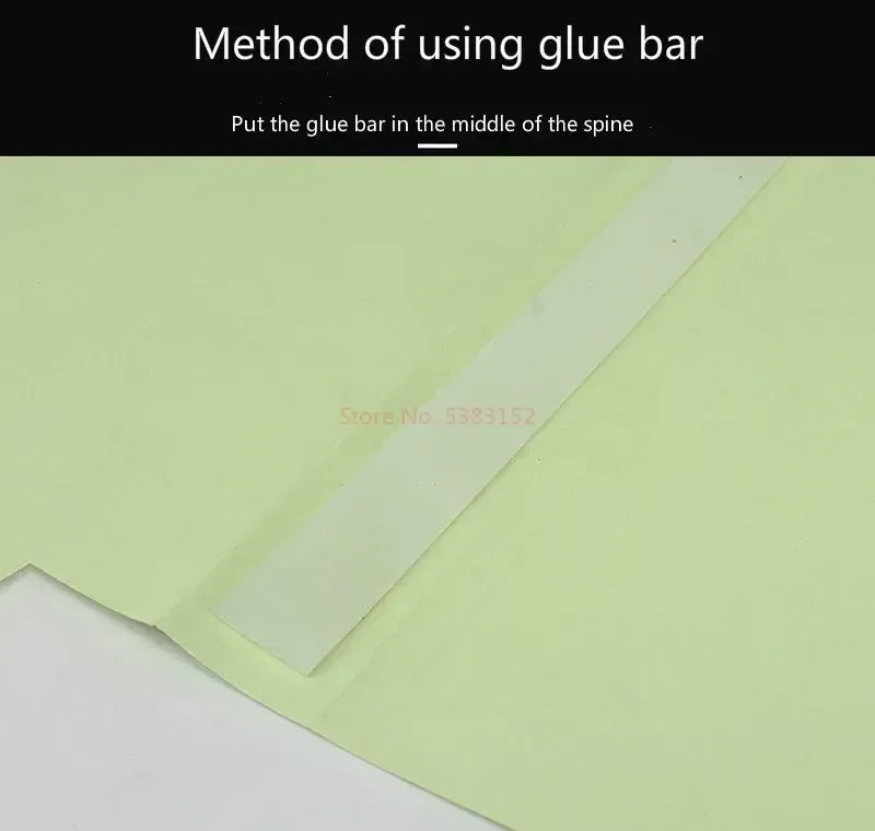 Portable Hot Melt Glue Binding Machine – A4 Thermal Binder, Up to 20mm (200 Sheets)