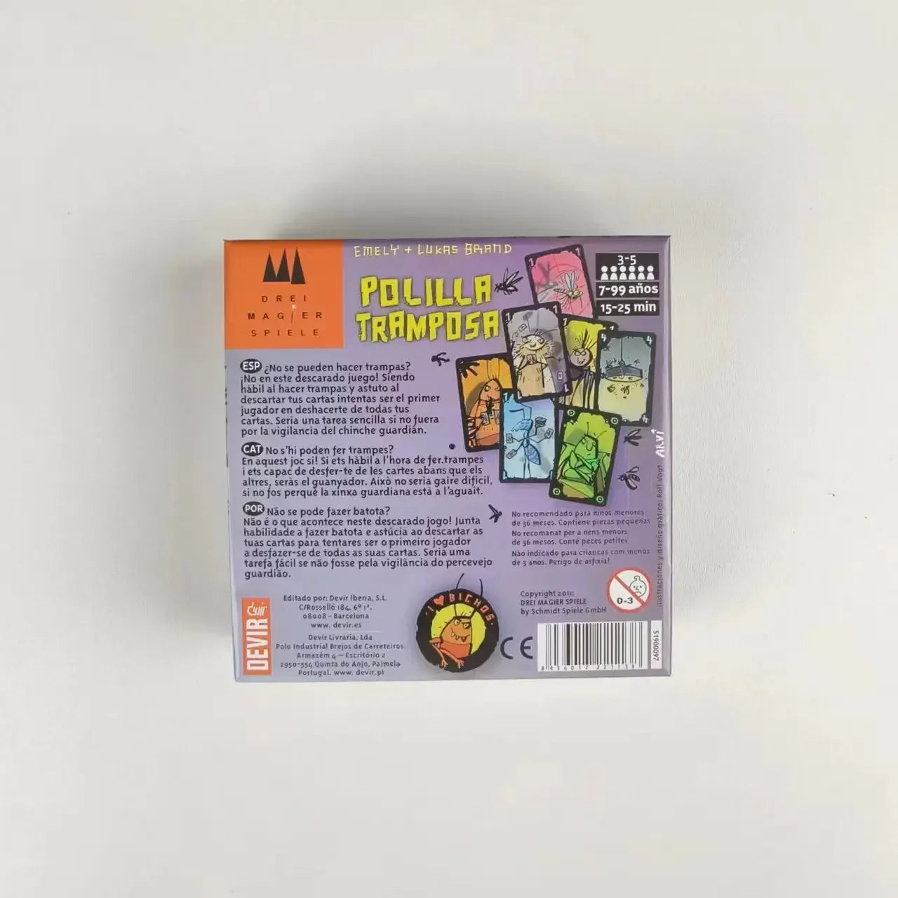 Cheating Moth Spanish Card Game - Family Party Game for Kids & Adults (Juegos de Mesa)