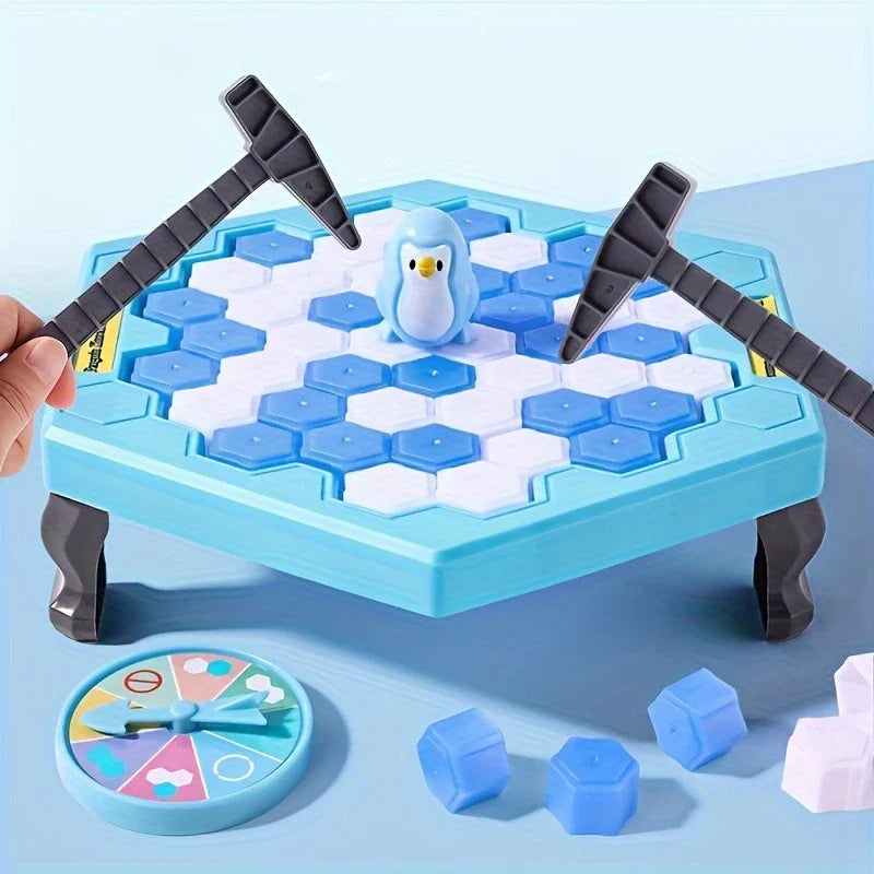 Save the Penguin Ice Tapping Rescue Game - STEM Educational Family & Party Game for Kids
