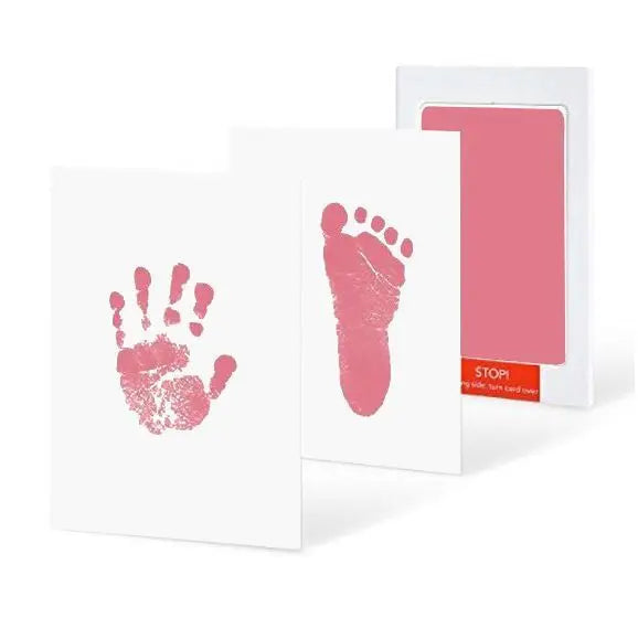 Baby Handprint & Footprint Kit Ink Pad Keepsake with Photo Frame and Pet Paw Prints 14.5 x 10 cm (5.7 x 3.9 in)