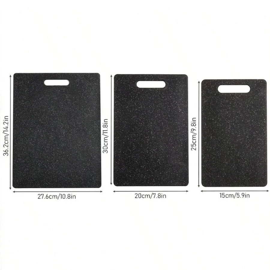 Marble Texture PP Antibacterial Cutting Board – Dishwasher Safe Vegetable Chopping Board