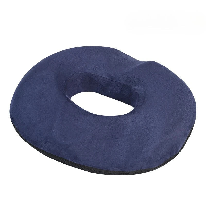 Orthopedic Donut Seat Cushion – Memory Foam Coccyx & Tailbone Relief Pillow for Hemorrhoid, Pregnancy, Office