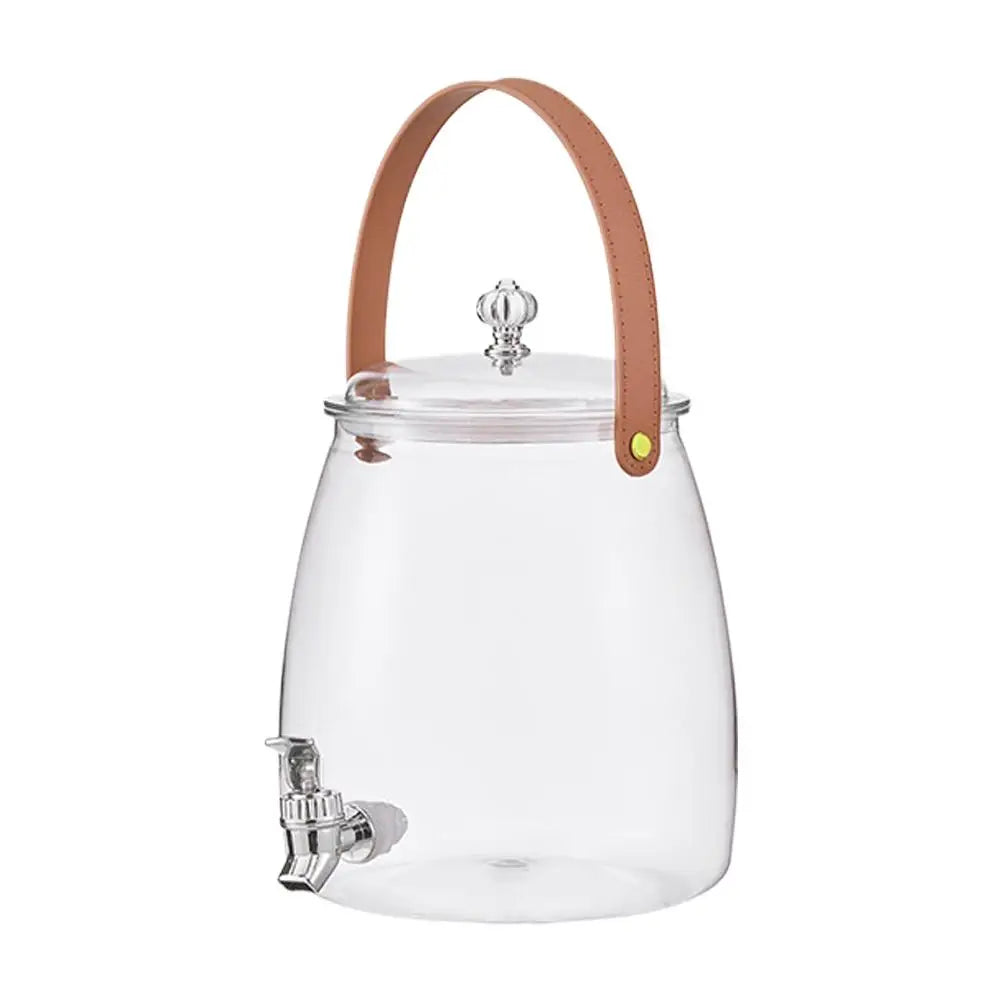 Portable Cold Water Dispenser with Tap – 3L & 5L PET Juice Pitcher for Home, Office, Parties
