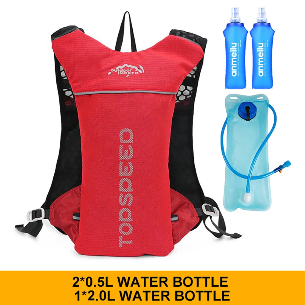 5L Ultralight Hydration Running Vest Backpack – Breathable Trail & Marathon Jogging Pack, Unisex