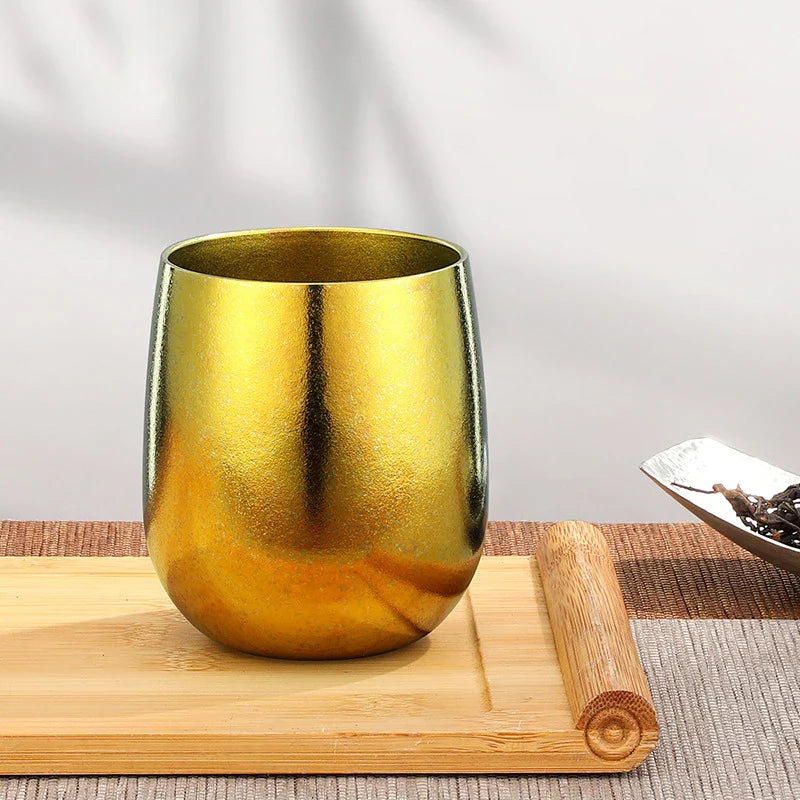 Double-Wall Titanium Insulated Mini Coffee Mugs & Whiskey Tumblers – Teacups (4 oz / 120 ml, 8.8 oz / 260 ml, 13.5 oz / 400 ml)