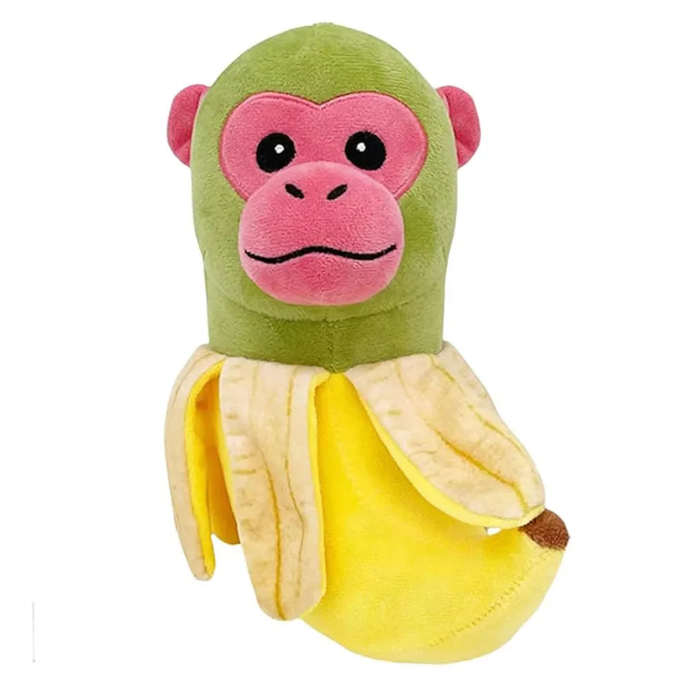 Italian Brainrot Plush 12-inch (30 cm) Chimpanzini Bananini Ugly-Cute Stuffed Animal — Funny Gift & Office Desk Buddy for Teens & Adults