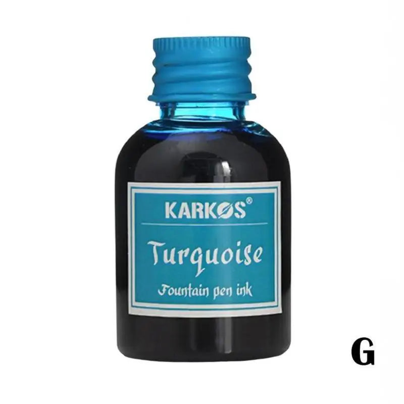 30ml Fountain Pen Ink Bottle (1.01 fl oz) — Water-Based Calligraphy Refill Ink for Stationery & School